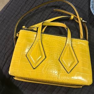 Zara yellow bag